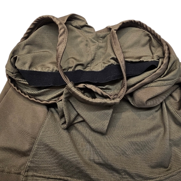 Athleta Racer Mesh Back Vented Tank w/ Built in Bra and 2 Back Pockets Med - Picture 3 of 7